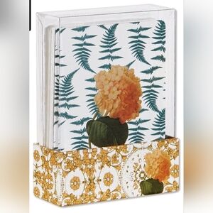 C.R. Gibson Vintage Note Cards, Hydrangea Blush by Cid Pear NIB